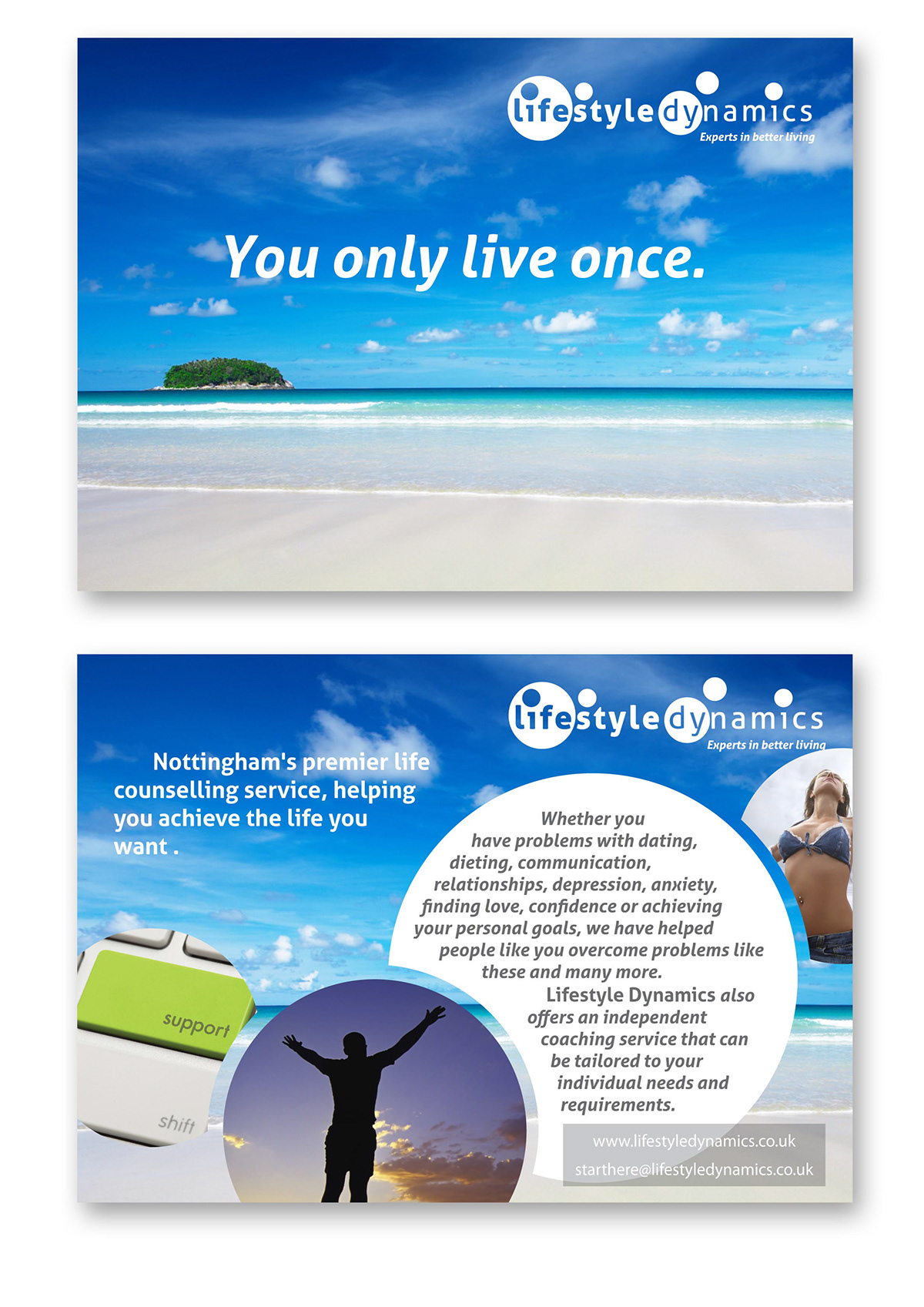 lifestyle dynamics anvil brochure poster leaflet