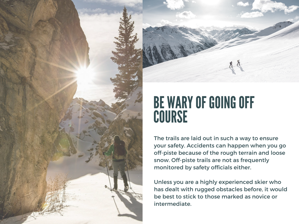skiing safety tips branding  Winter sports