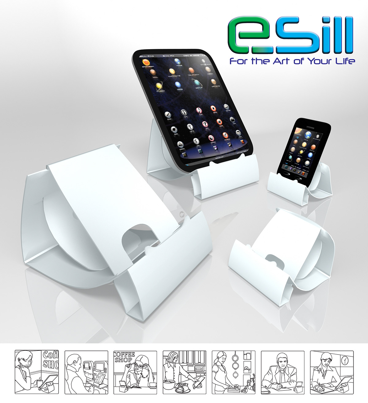 smartphone Stand invention design Promotional product