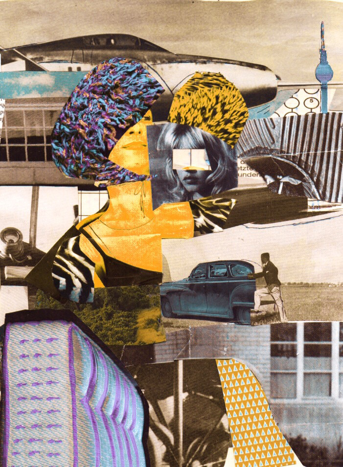 Aircraft airfield analog collage architecture art catwalk contemporary Digital Applications Fashion  mannequins models prints Show
