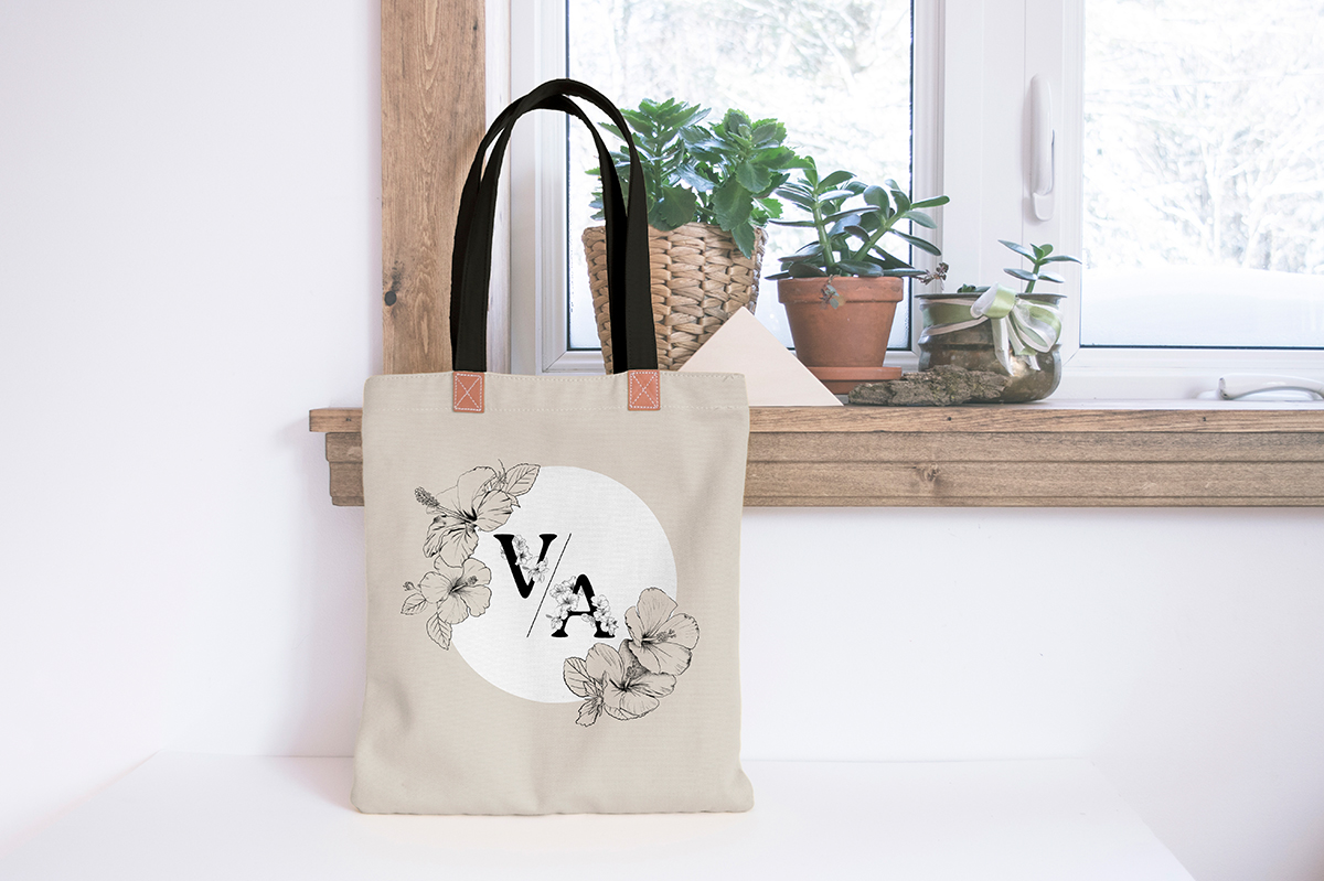 mock up Tote Bag organic freebie design showcase branding  bag mockup smart object resource
