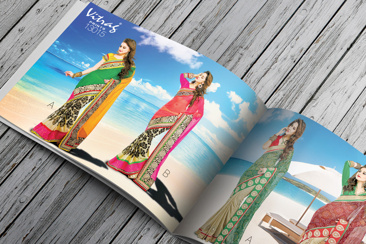 catalog saree product dress Photo Manipulation  Editing  models beach enhancement PS photoshop indian Lookbook editorial styling 