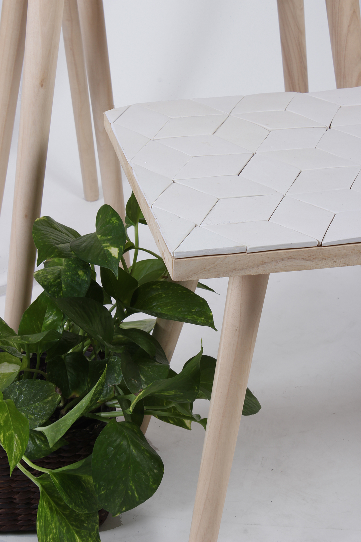 tiles ceramics  side tables tables design mexico diseño mesas laterales mosaicos ceramica patron