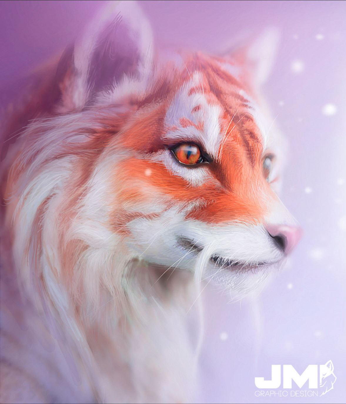 FOX Digital Drawing digital paint animal cute