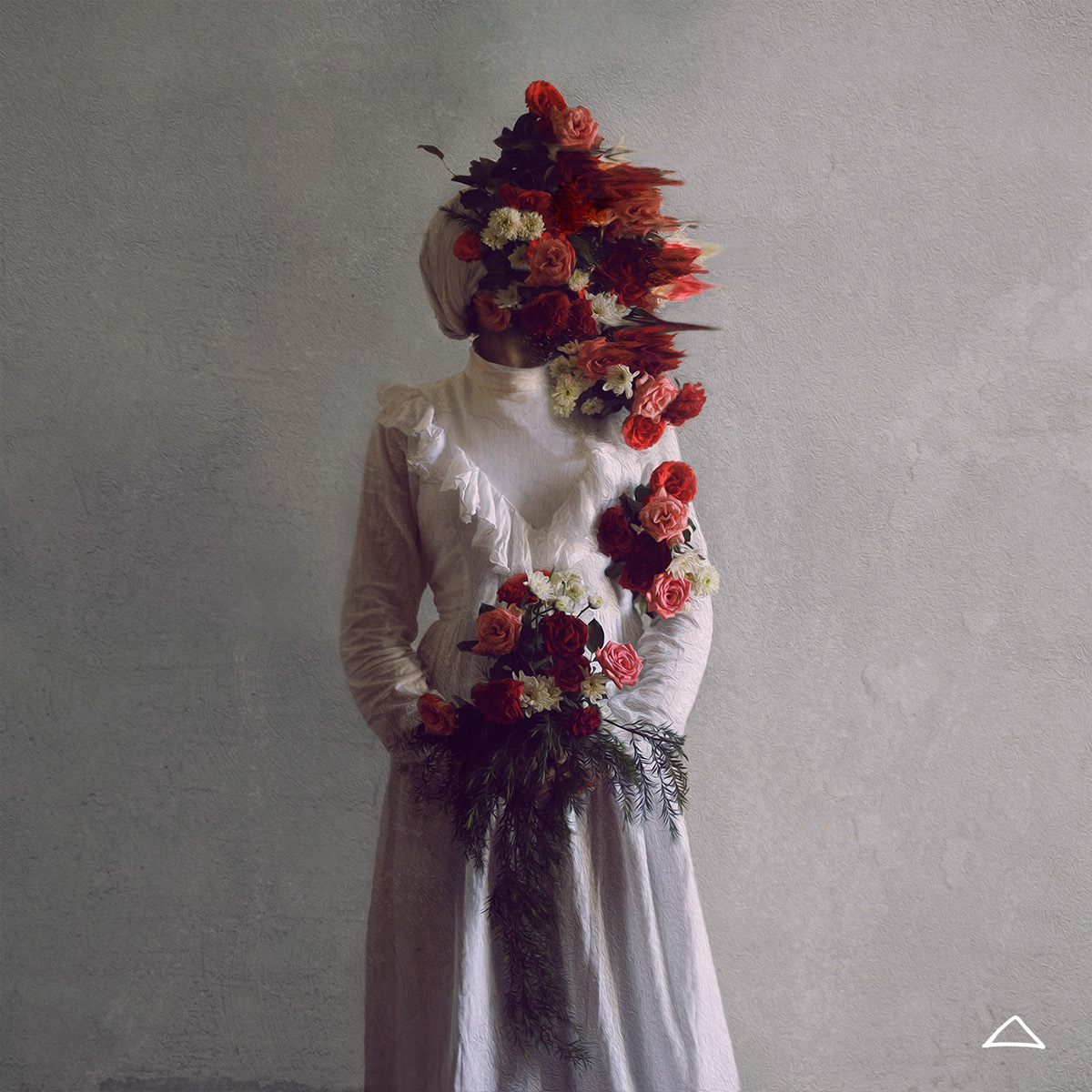 she floral conceptual conceptual-photography surrealism