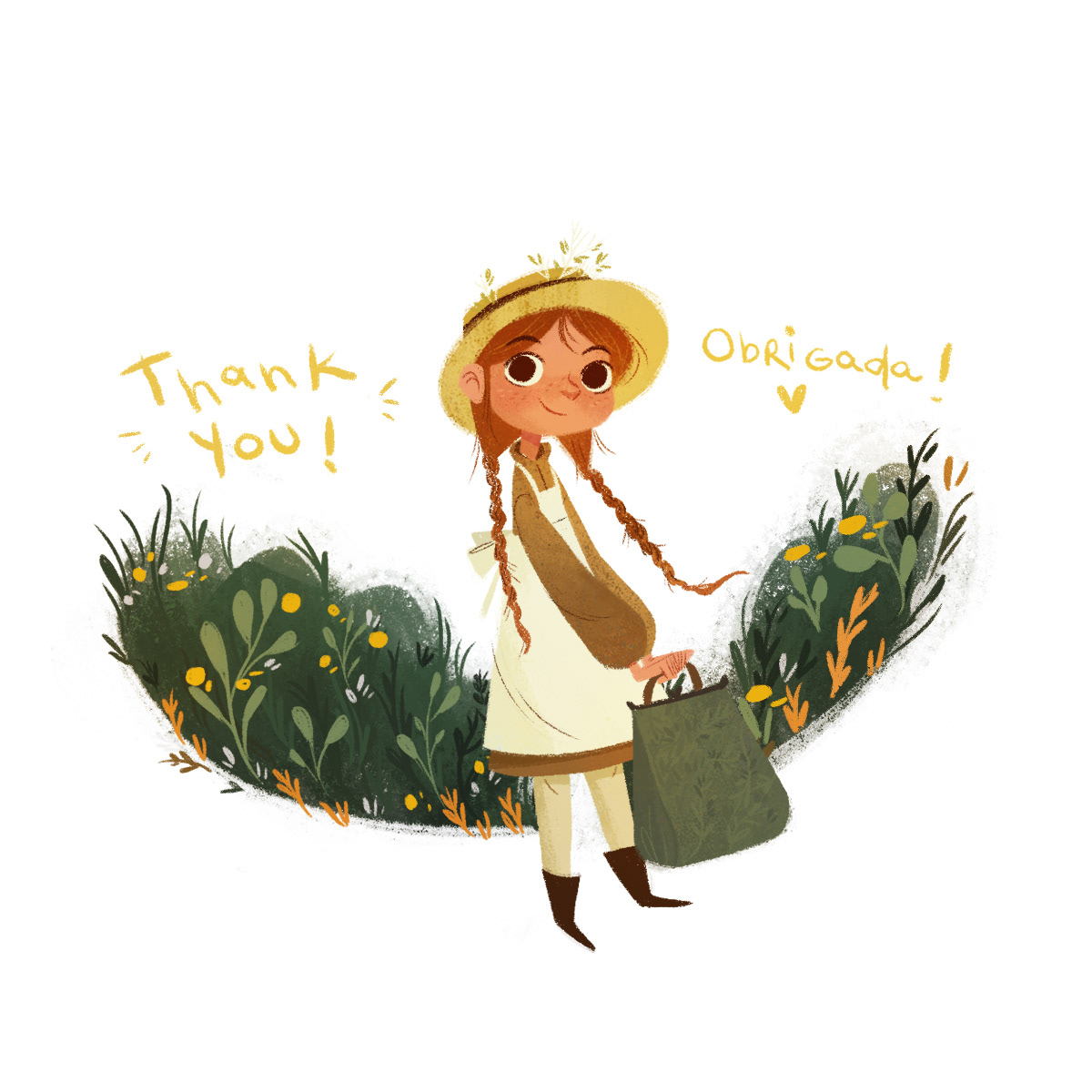 anne of green gables Anne with an E Beatriz book cover childrens book Livro livro infantil Mayumi Netflix Picture book
