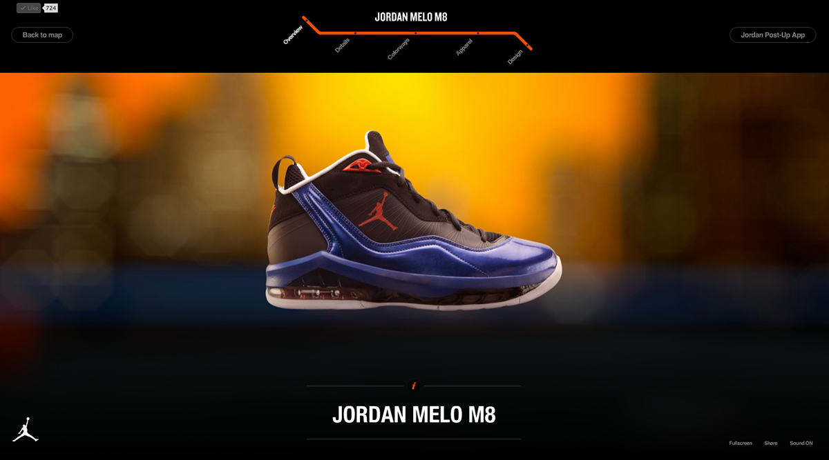 Nike jordan mobile digital campaign app