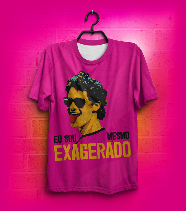 photoshop art cazuza MPB Brazil Brasil t-shirt pink creative Pop Art