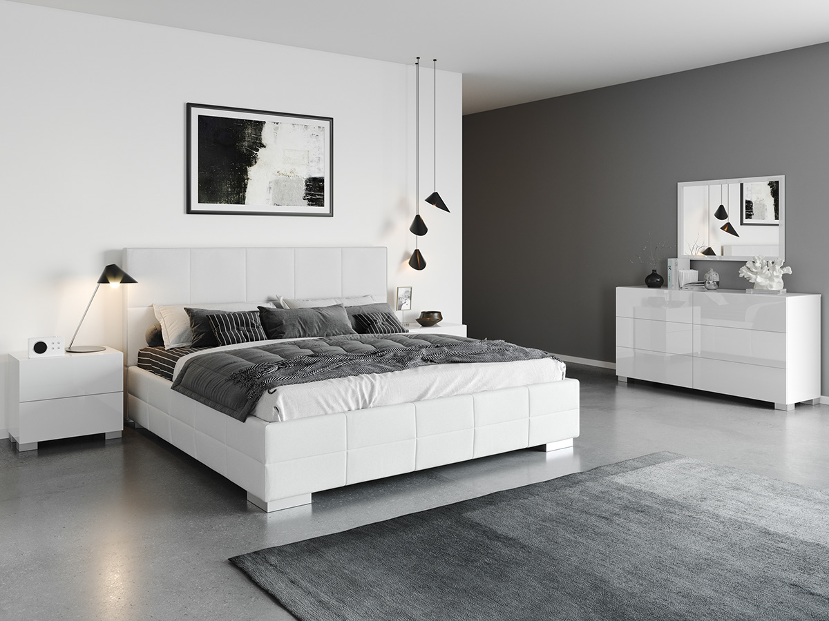 bed Render furniture modelling 3D 3dsnax corona render  Interior
