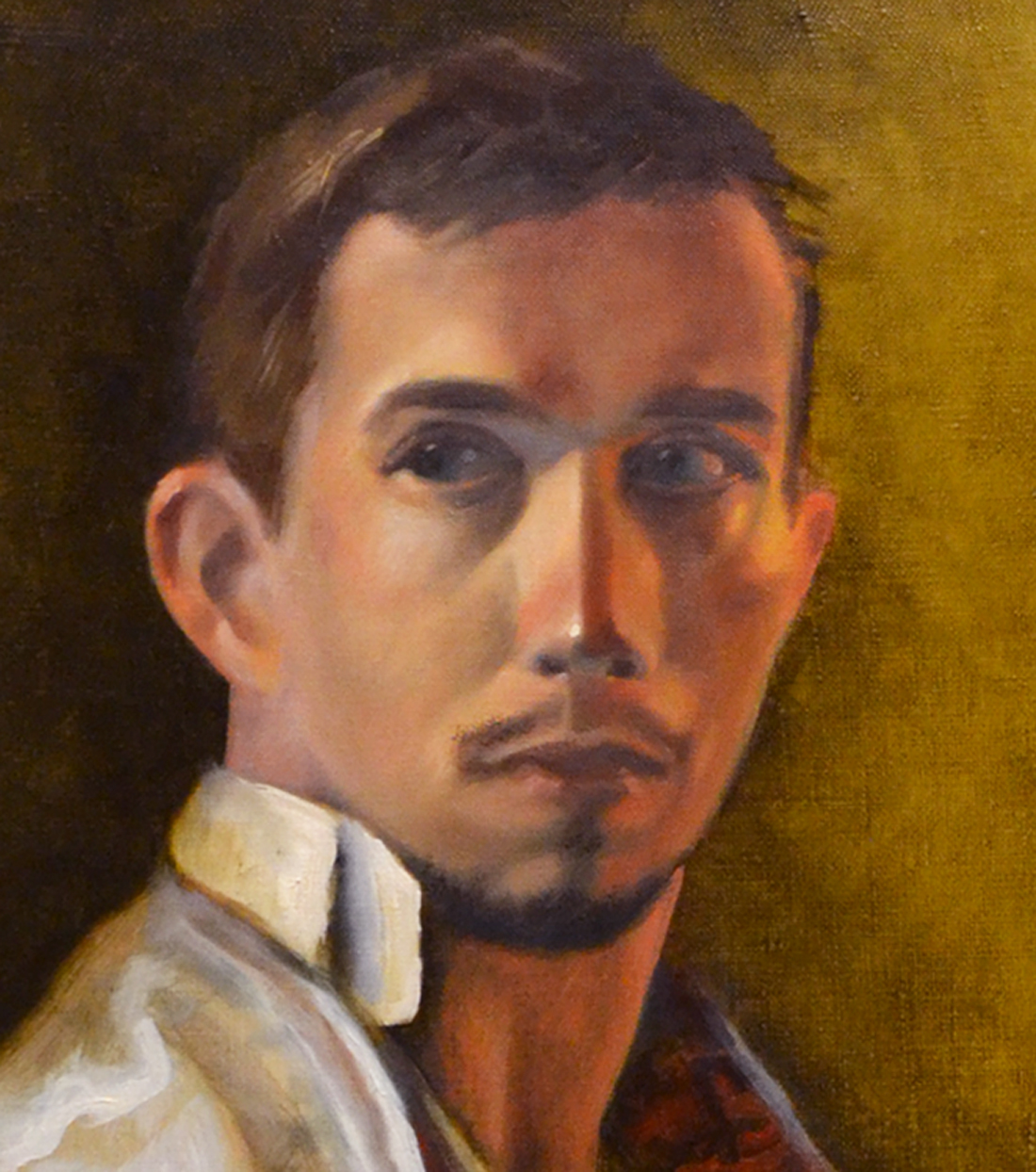 Якименко Алексей фехтование спорт портрет живопись