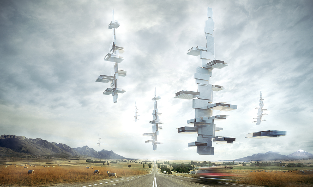 contest flyingarchitecture 3D postproduction