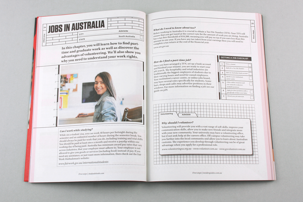guides grid muti Andrew Fairclough warm red pattern halftone Australia adelaide student lines book printed adventure monotone