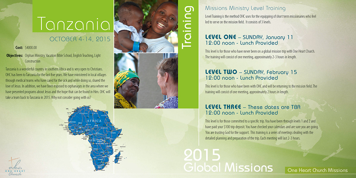 Booklet missions