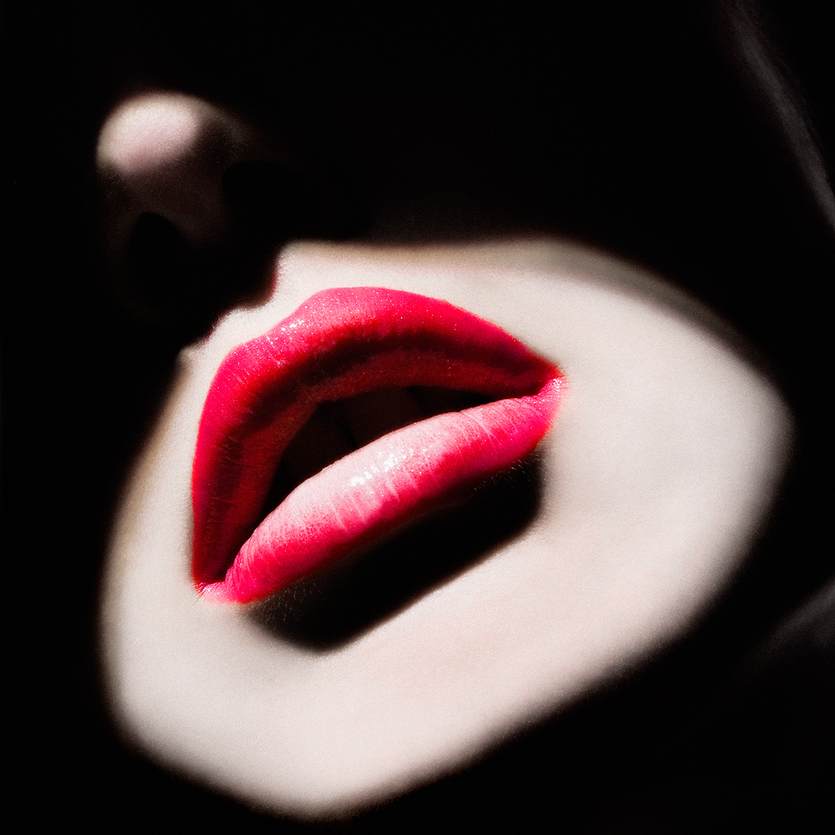 beauty lips eye color Expression face glamour Black&white fingernails lashes
