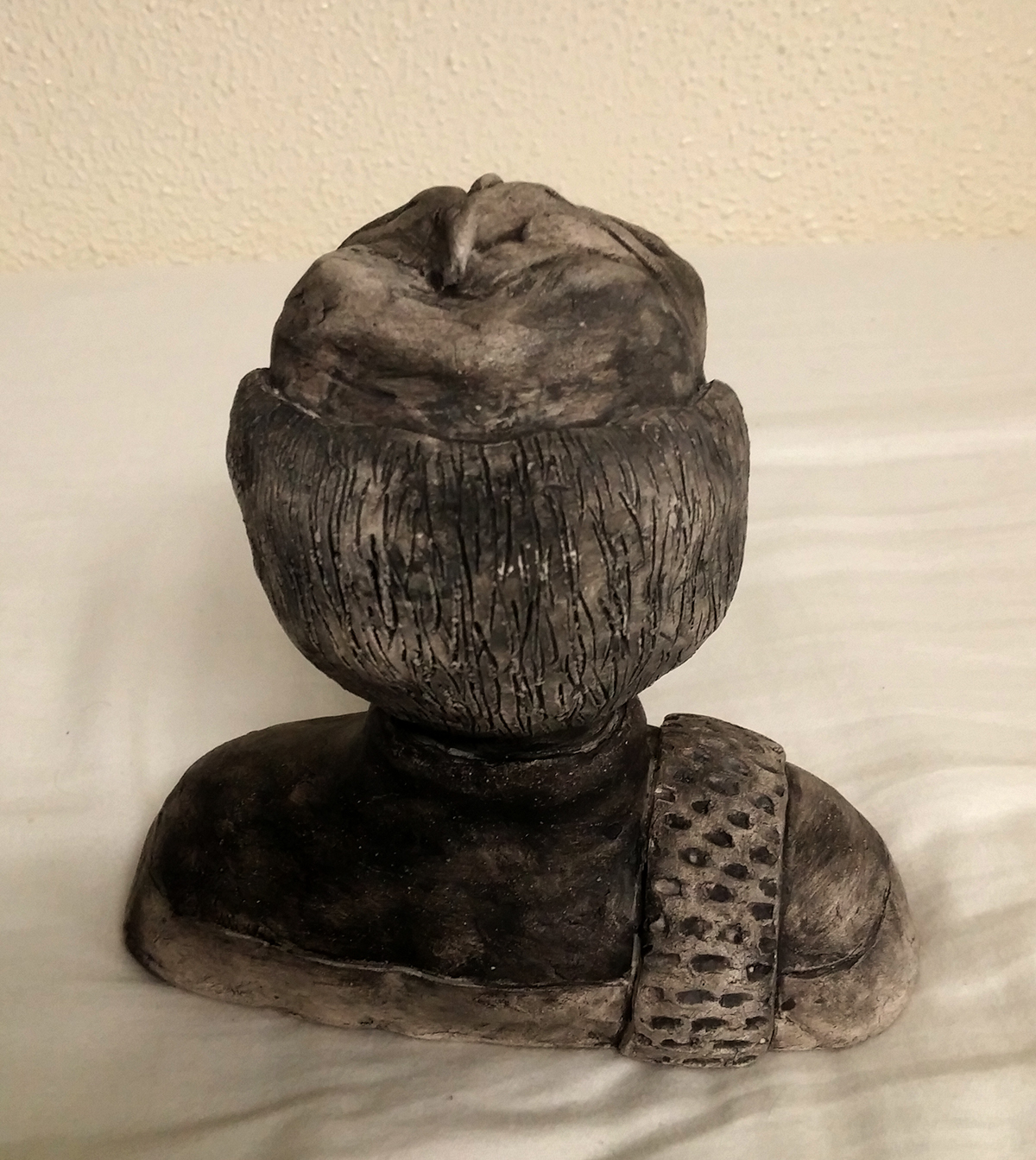 clay bust