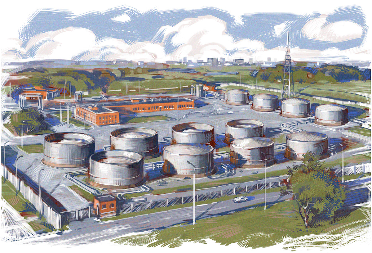 TRNFP transneft oil pipeline Oil Storage Ecology energetics conservancy