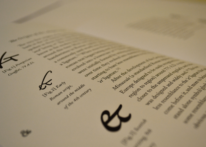 ampersand book design