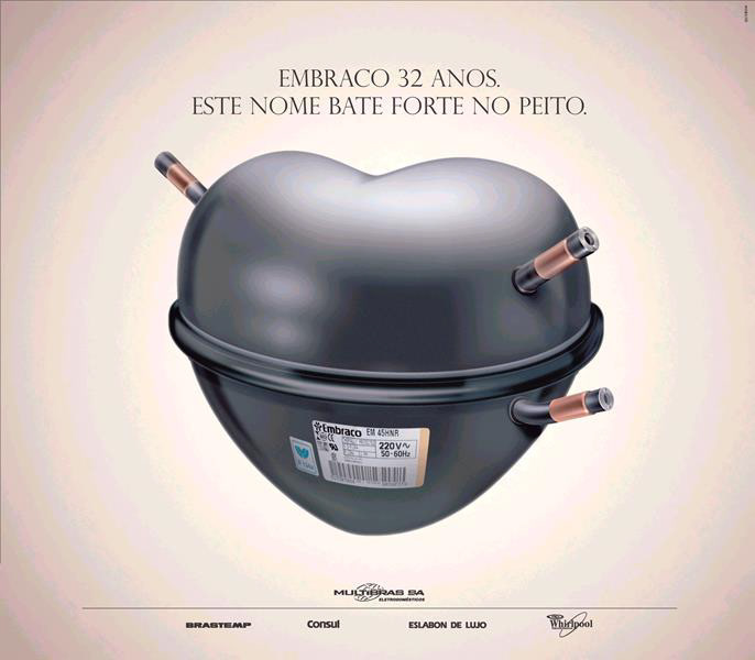 brazil advertising copywriting  Embraco