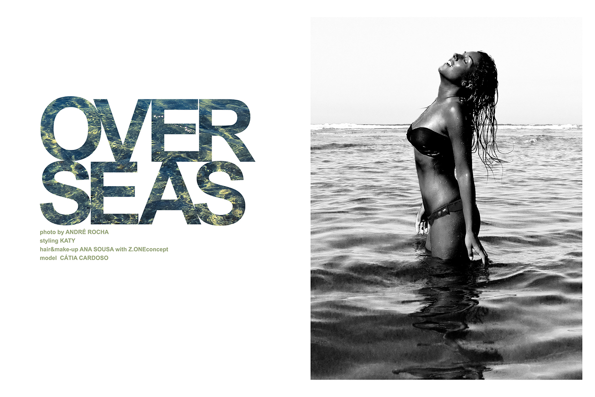 Adobe Portfolio andre rocha editorial make-up beauty sea zone ana sousa catia cardoso beach bikini waves zone concept