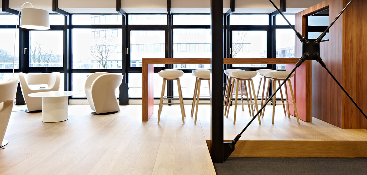 Interior Interior Architecture Sustainability flexible New Ways of working Corporate Identity Dirkzwager