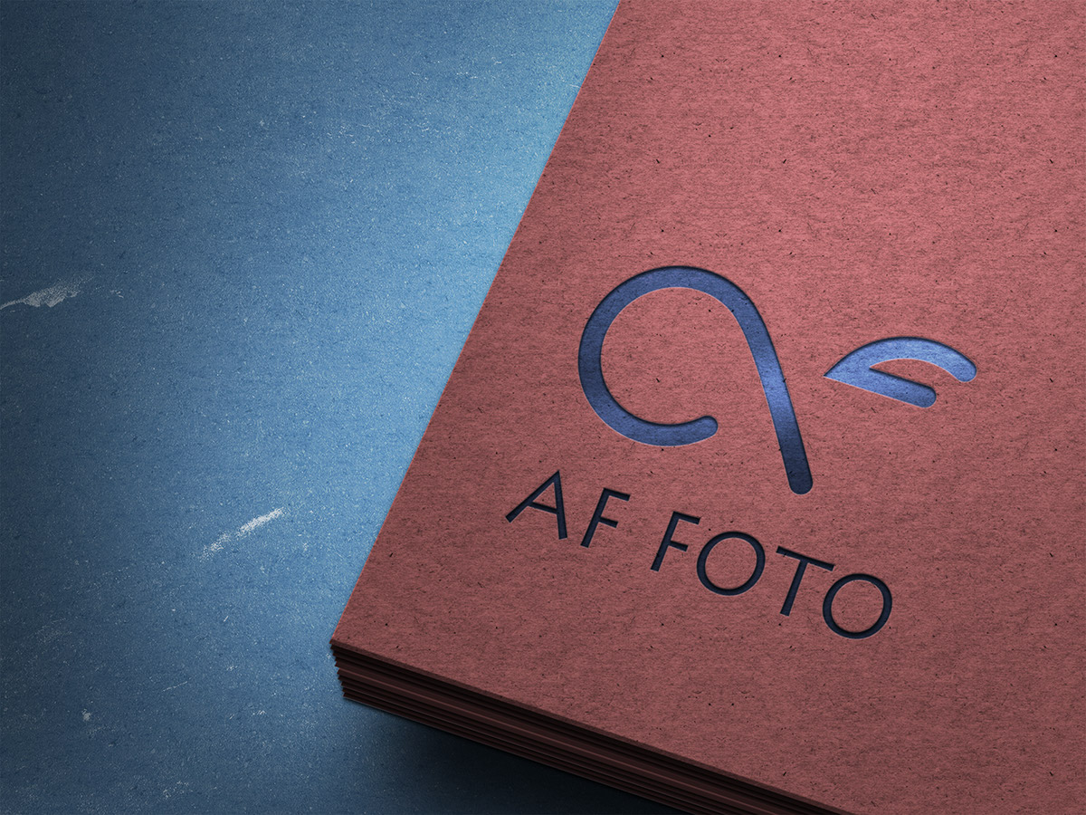 Adobe Portfolio logo Photography  design