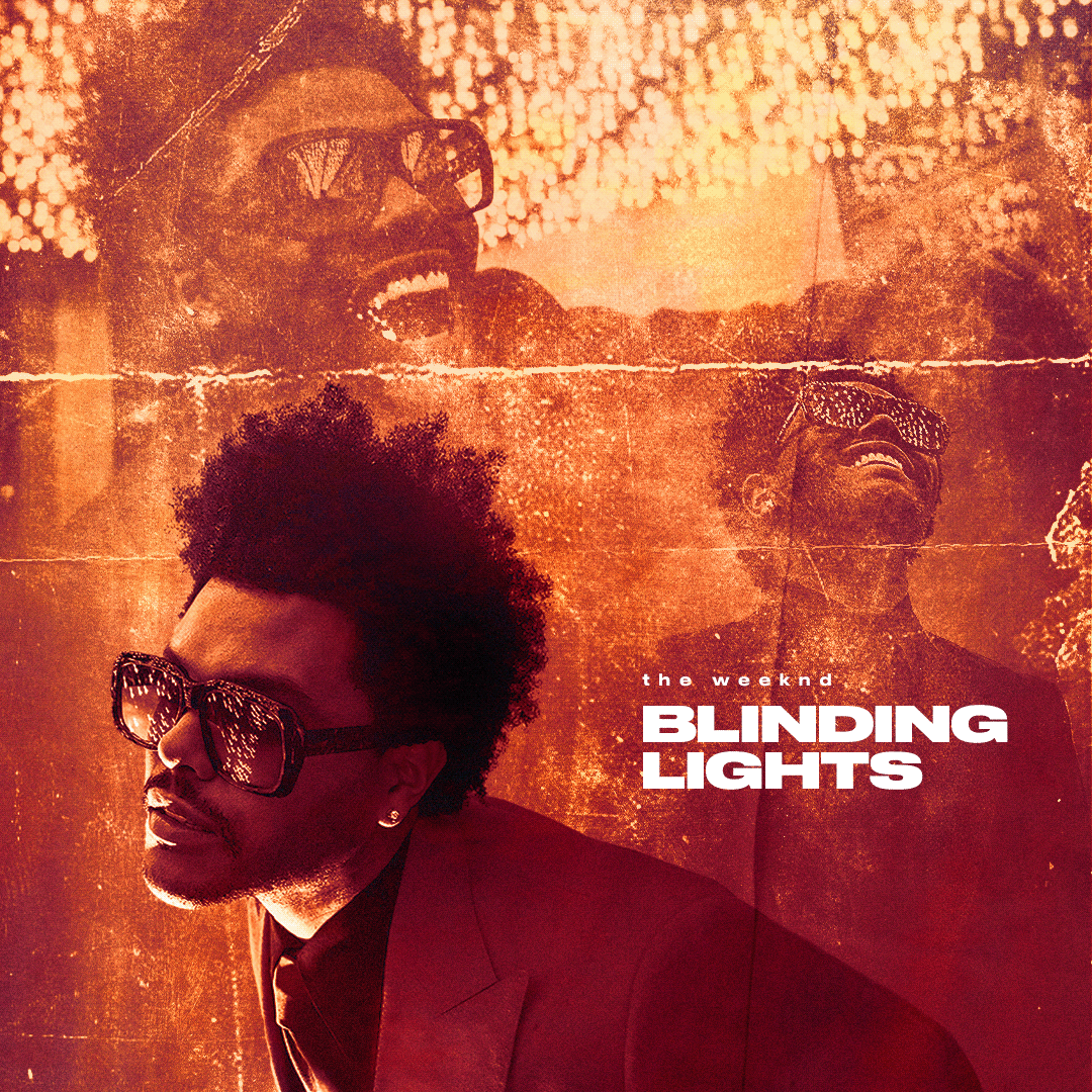 Weeknd - Blinding Lights on Behance