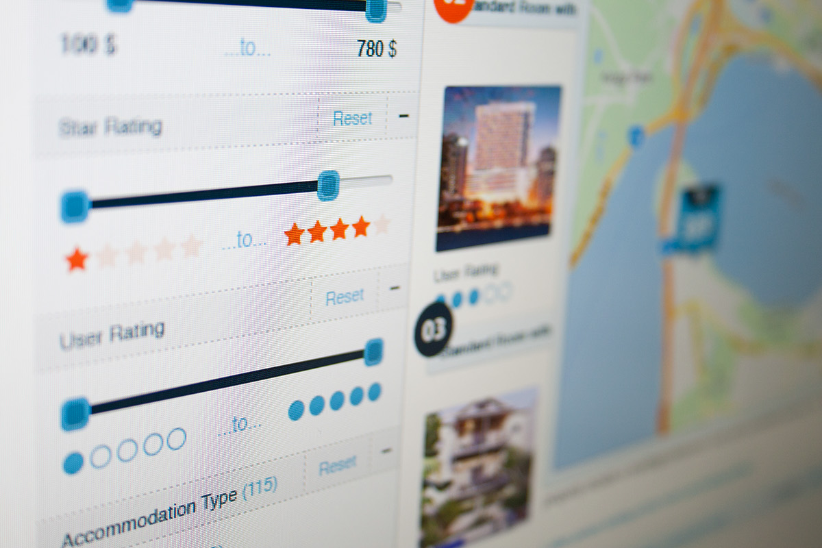 Travel Booking user interface user experience information design hotel flight vacation Holiday