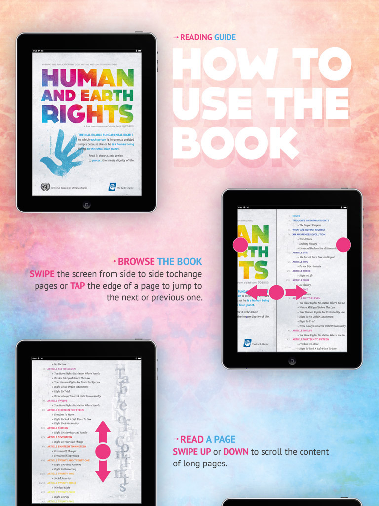 Human rights Graphic Novel theprintlabs ios Digital Publishing InDesign