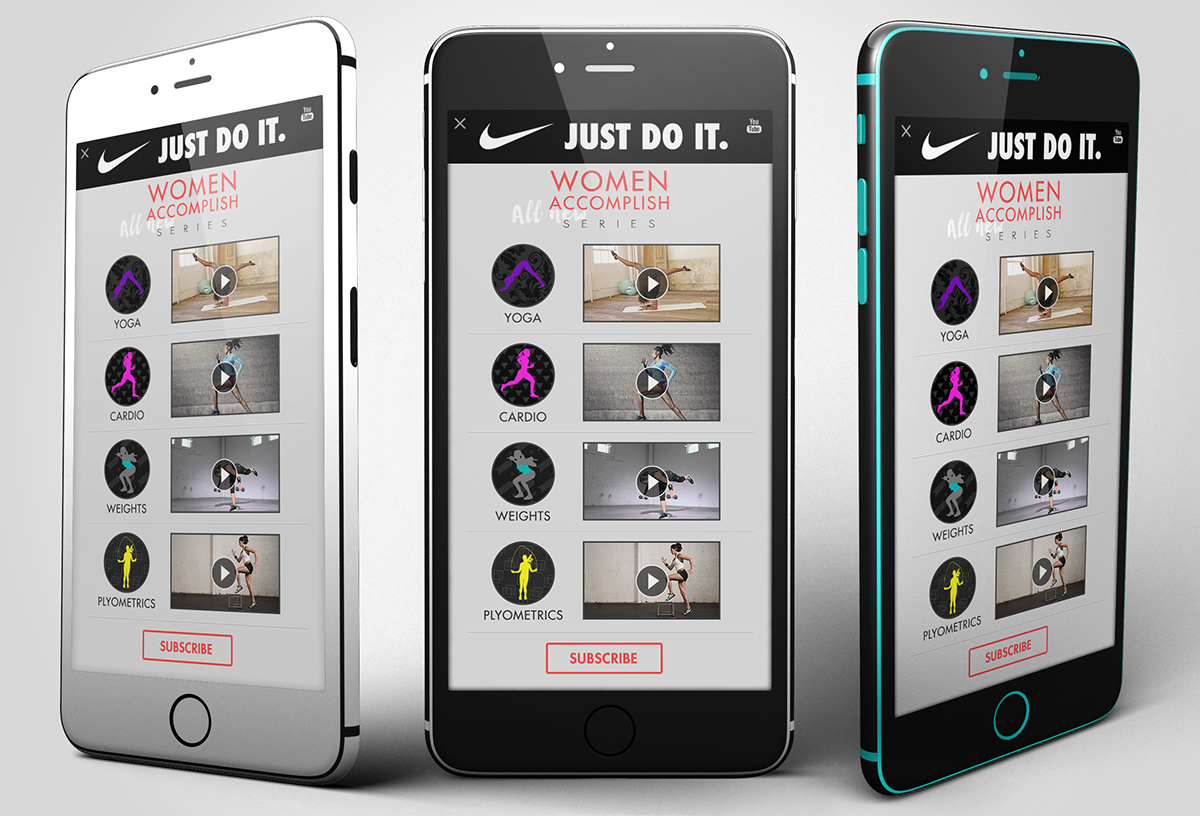 rich media Nike Gamificaon interstitial mobile adverstising
