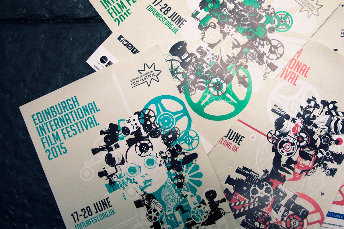 Staunch Industries EIFF filmfestival Fesitval edinburgh scotland branding  graphic design  print design  marketing  