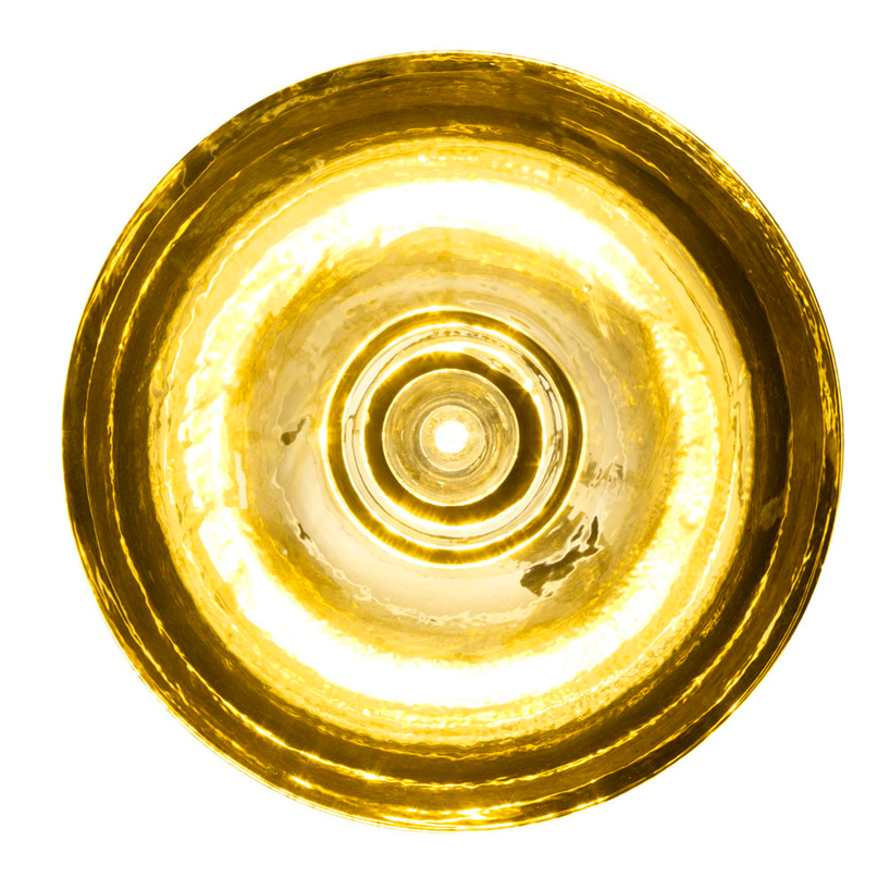 light suspension light Lamp design enrico zanolla pendant ceramic metallic copper gold