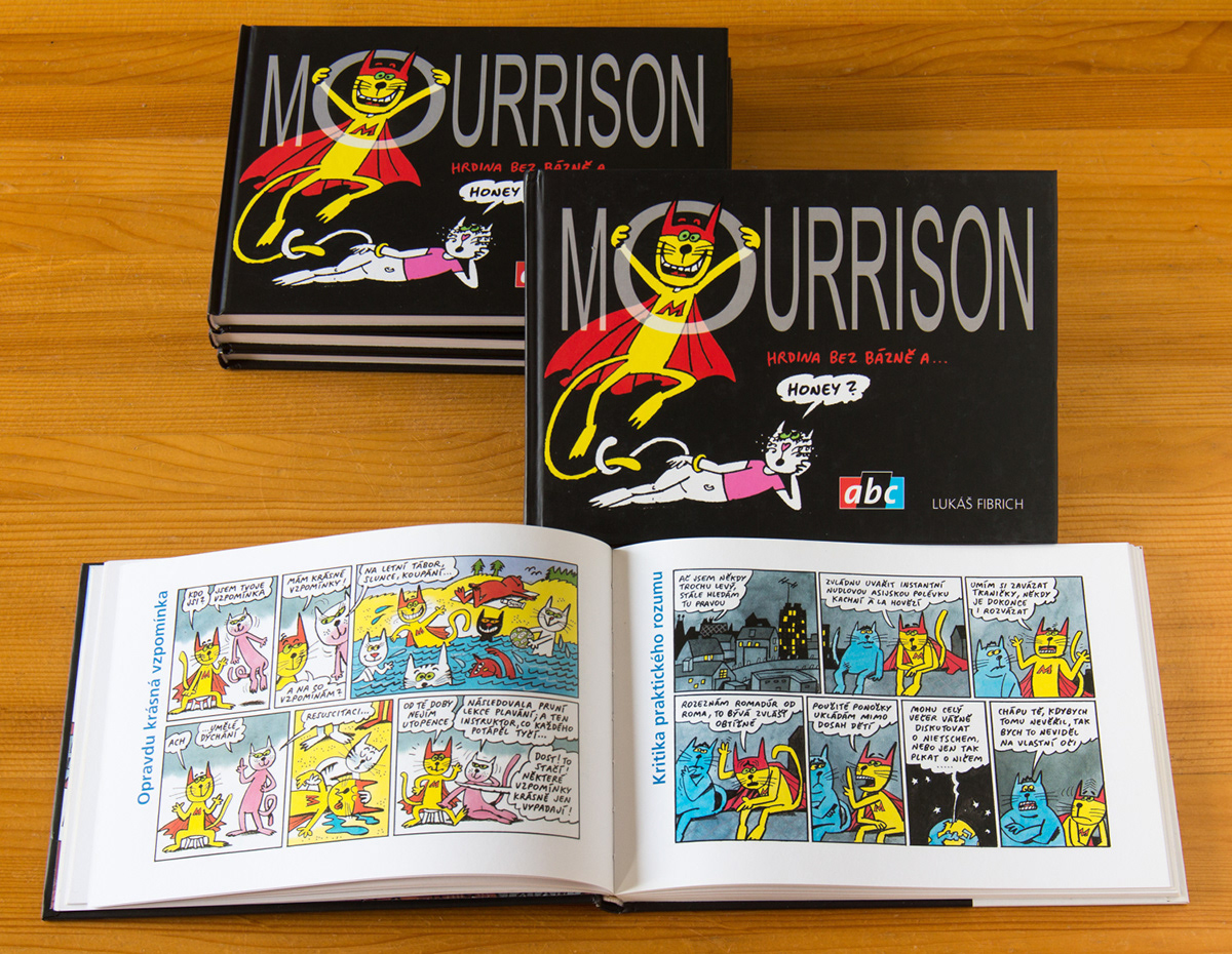 mourrison Cat Character comic series Comic Book