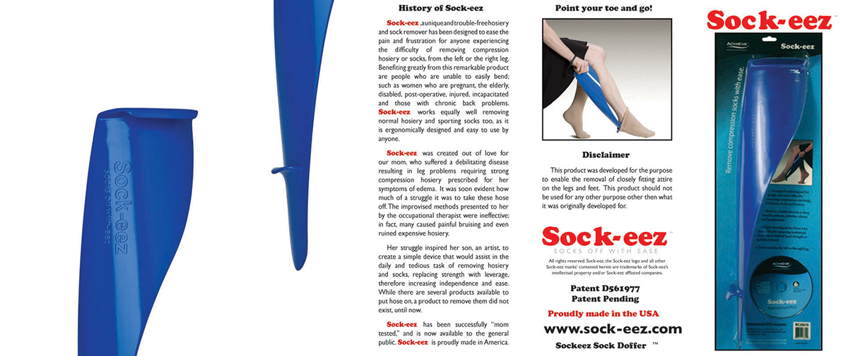 Sock Doffer sock-eez medical design compression stockings