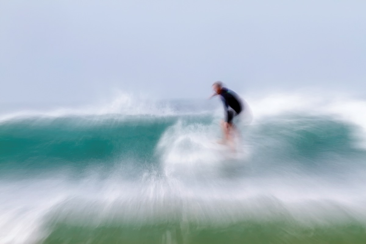 sea Surf Ocean beach motion surfer Blurry slow shutter