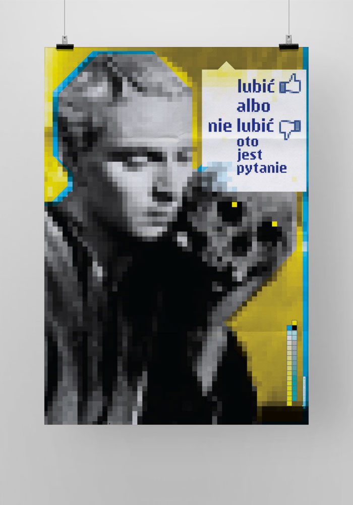 pixel bitmap typo type commodore poster pattern geometric arcade