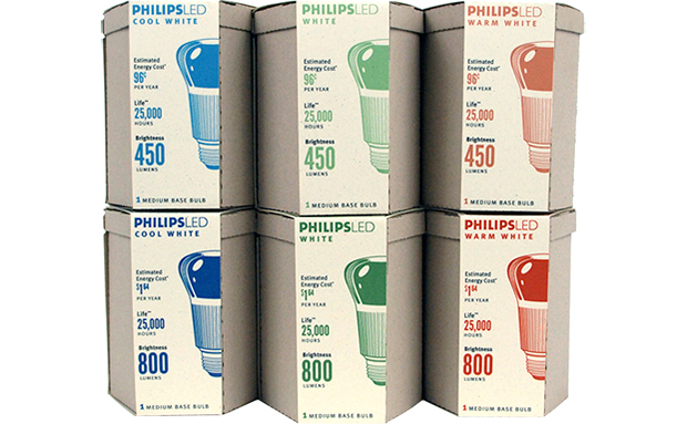 Philips led paper engineering folded paper light bulb paper engeering Bryant Yee