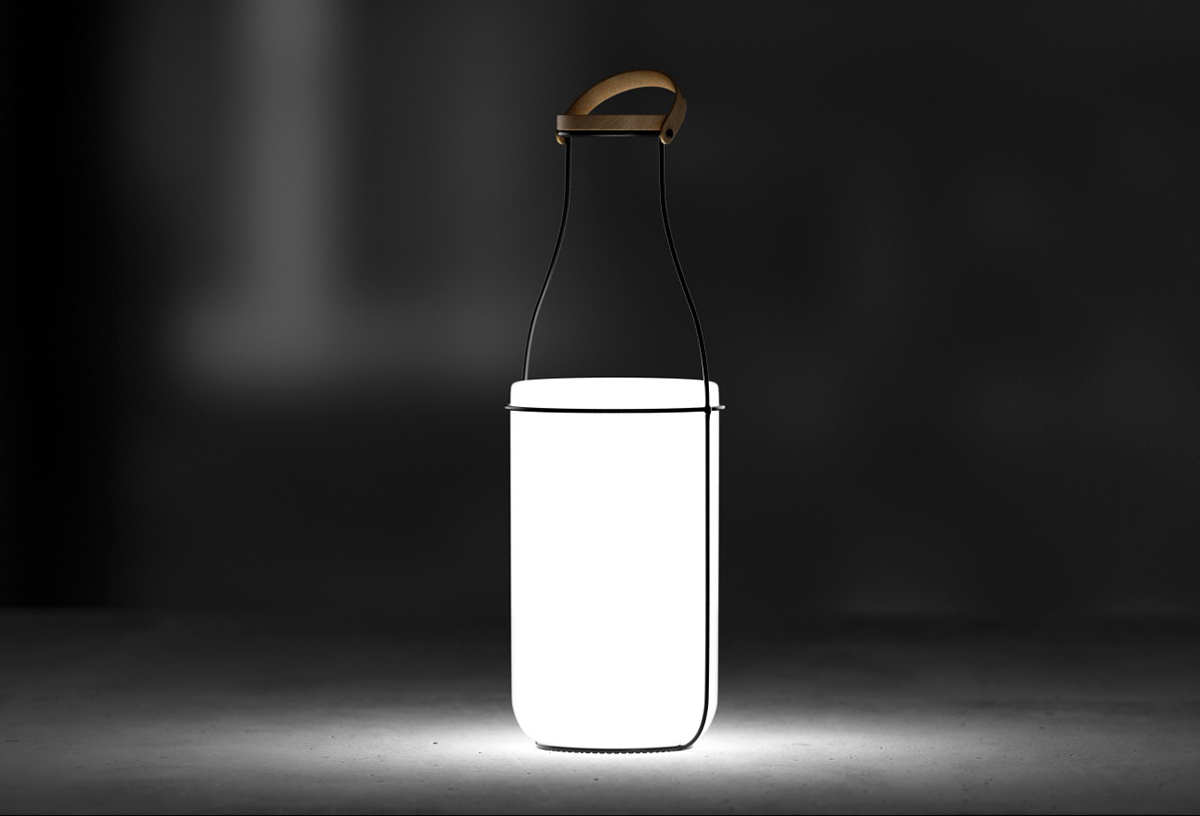 light milk Lamp White Interior japan c4d vray 3D bolimond Constantin Sato line fanny