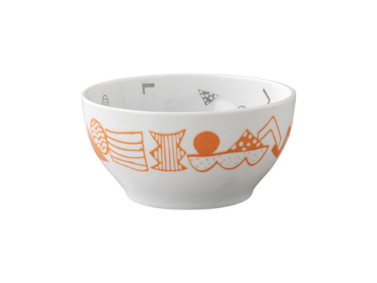 tableware hand drawn kids Japanese design bowl tray