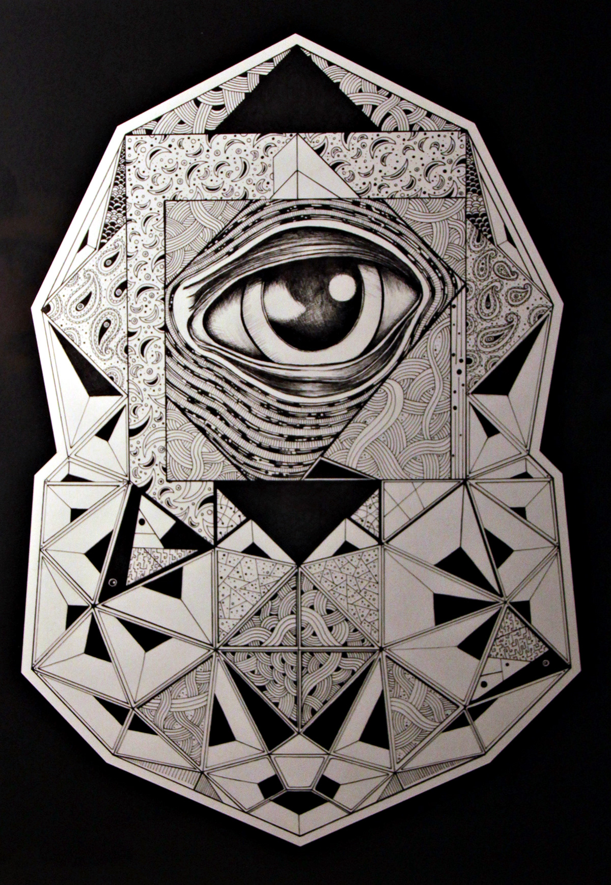art graphic art contemporary design design rapidograph black and white simone verdi arte stereotipo geometry