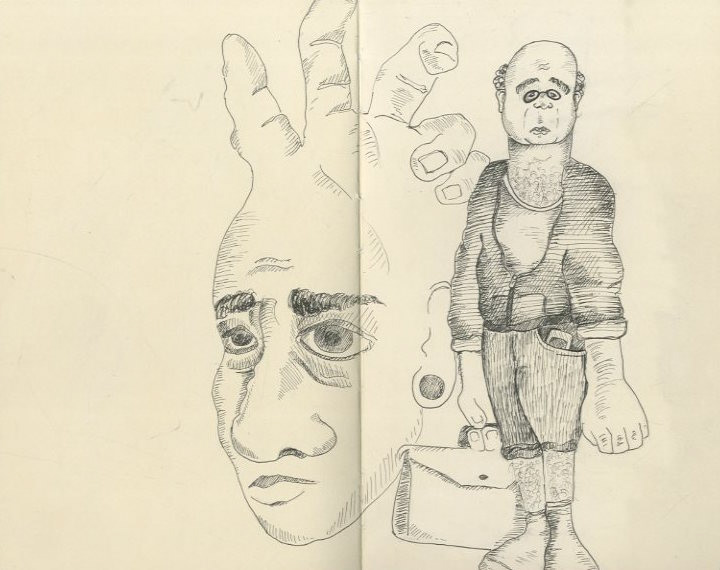 doodles sketches personal moleskine weird dreams