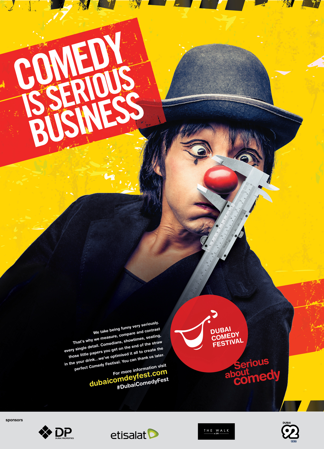 Dubai Comedy Festival 2015 yr comedy  dubai clown Taking Comedy Seriously