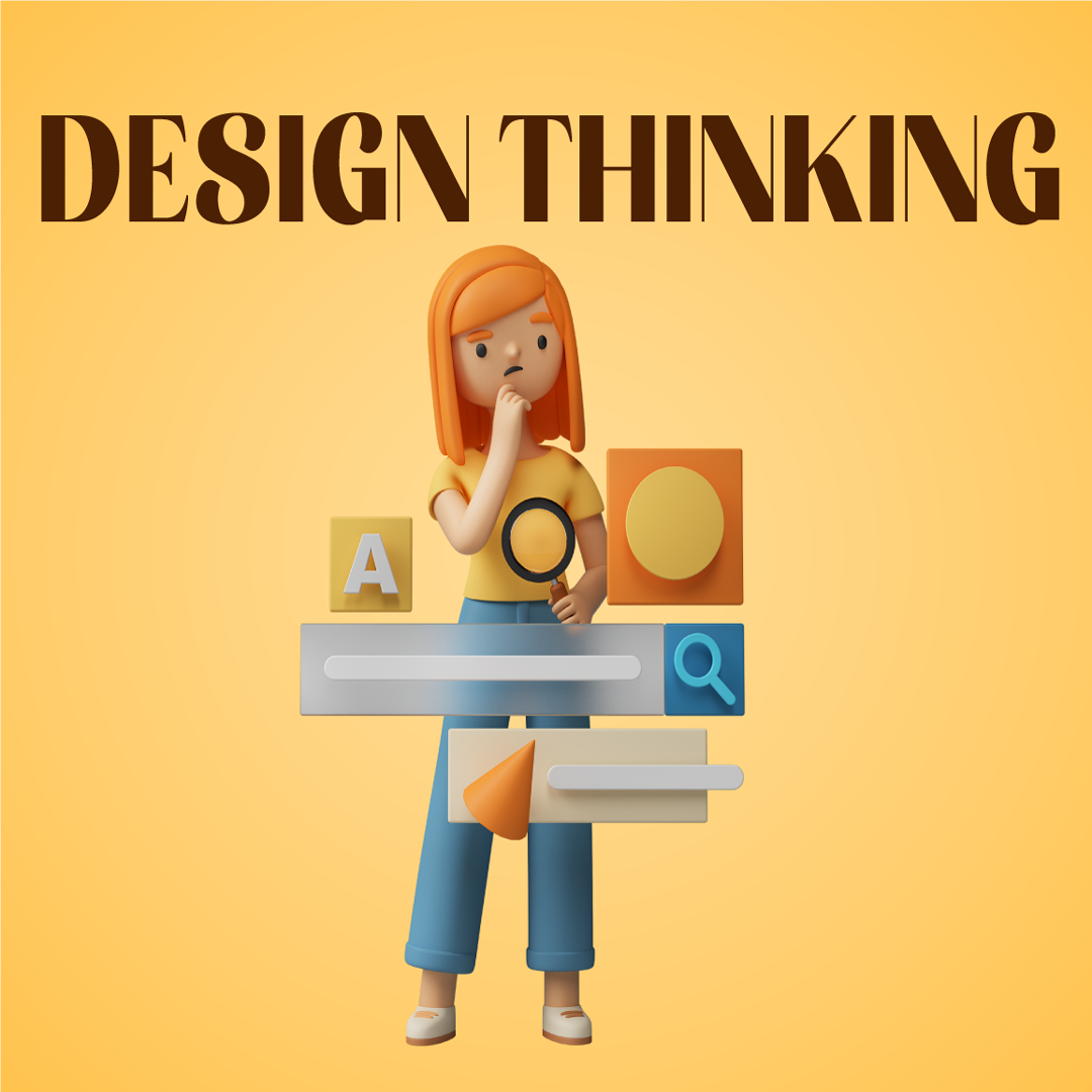 3D design design thinking illustartion