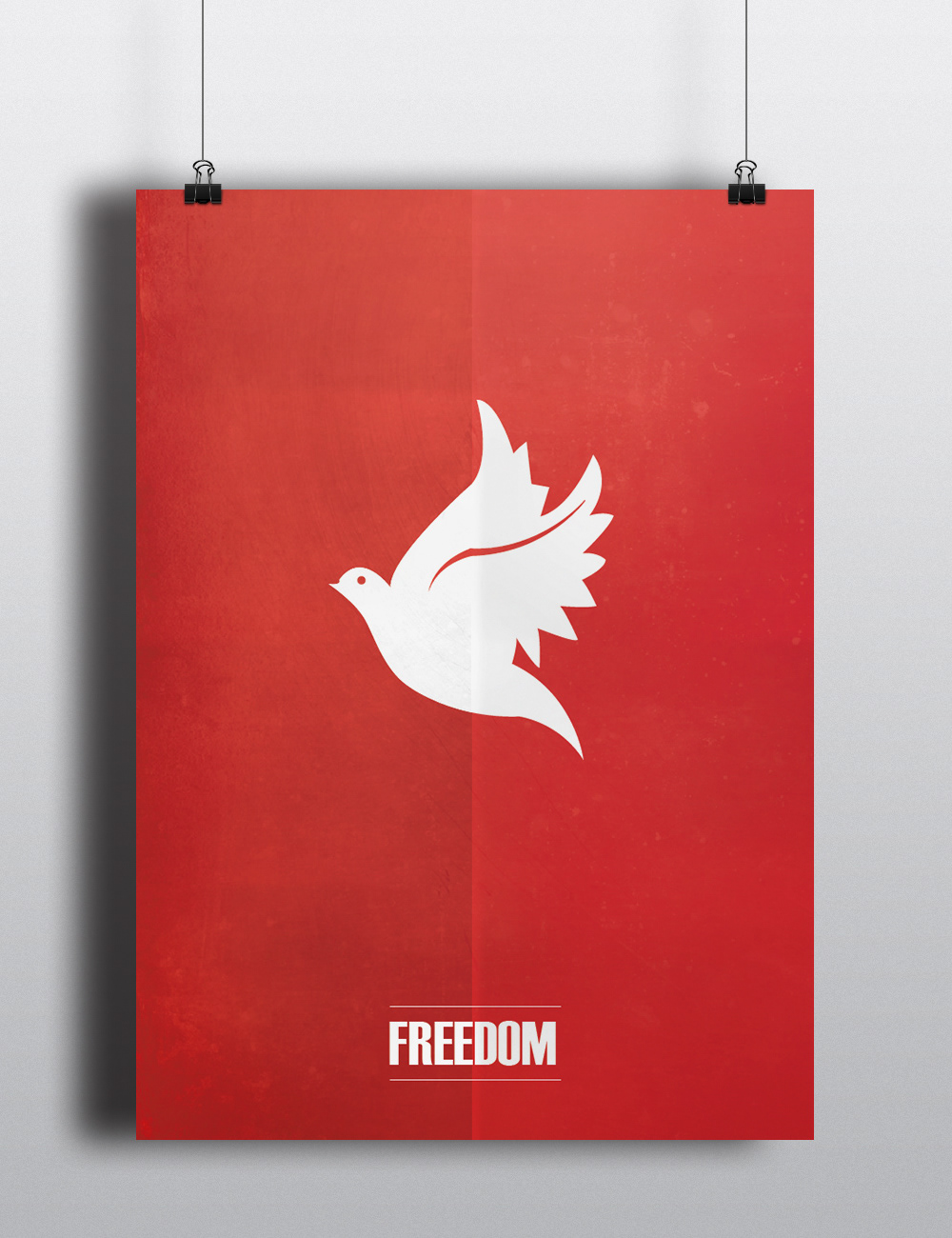 freedom peace Love equality minimalist flat design