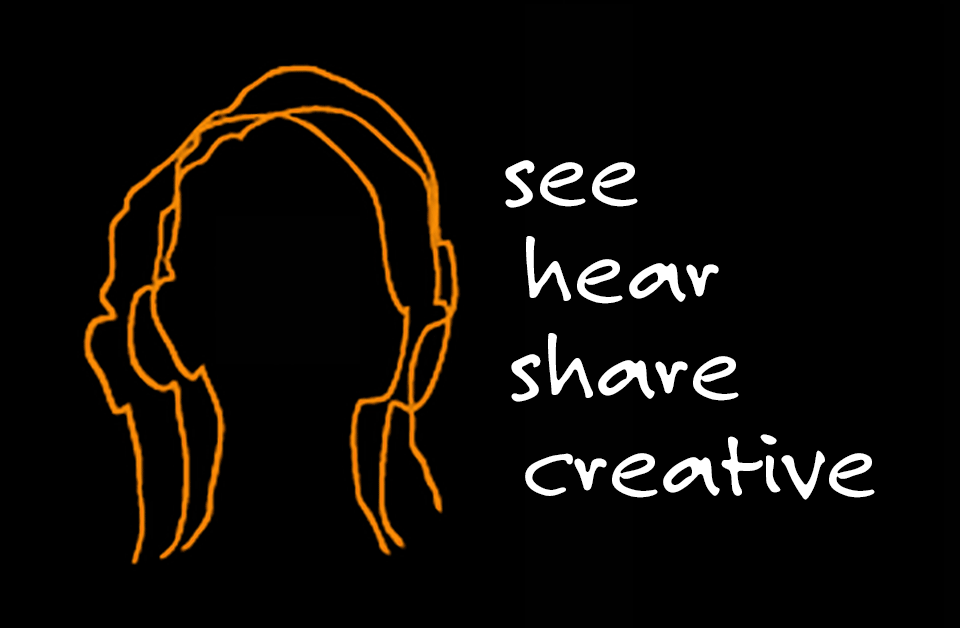 See Hear Share see hear share creative logo design Creativity graphic design  graphics