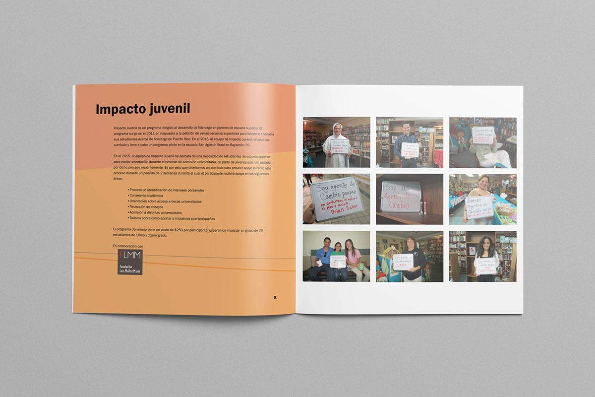 booklet design non-profit MPA puerto rico Booklet