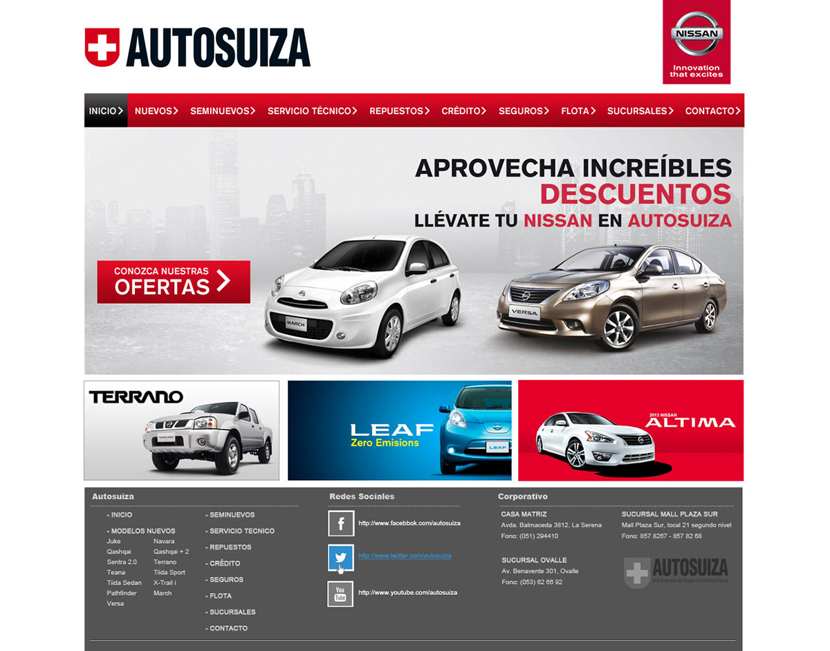 Nissan Cars chile