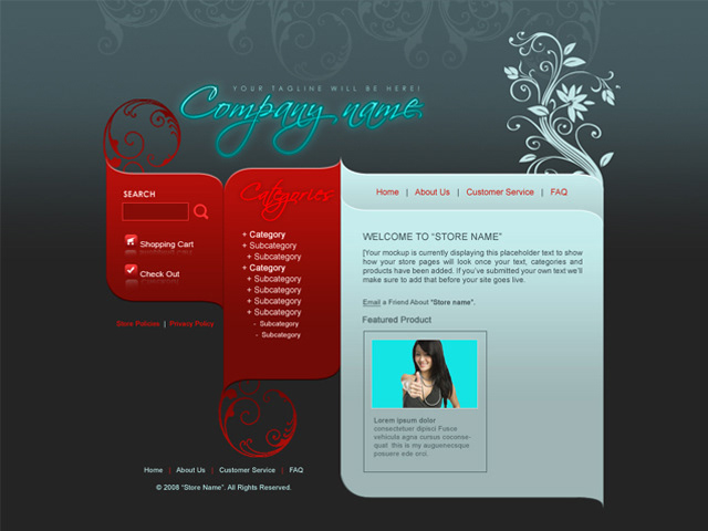 web designing layout designing