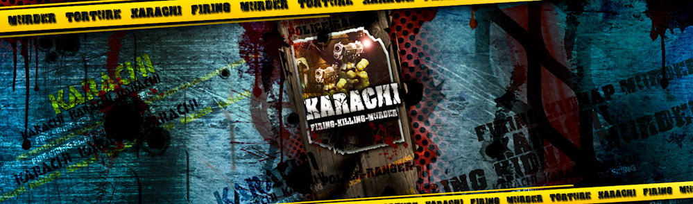 karachi accident fire Terror Terrorism road blast people men firing Weapon