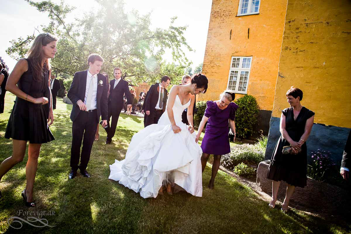 lykkesholm slot slotsbryllup bryllupsfotograf