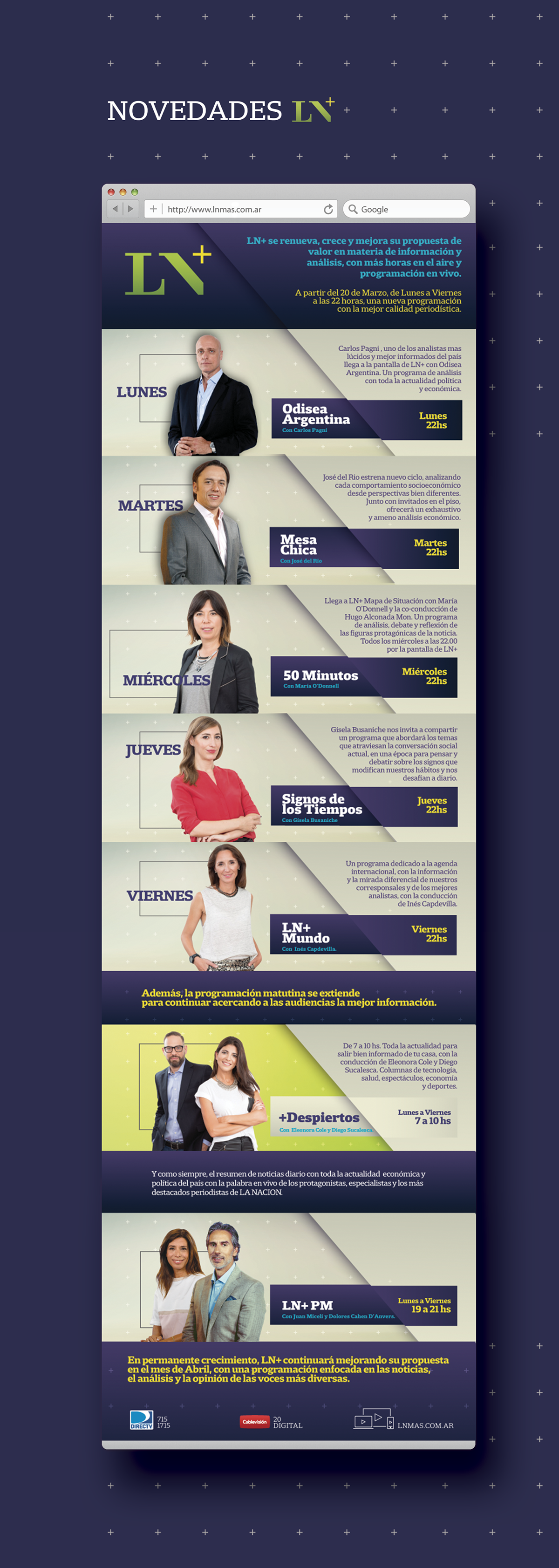 newsletter Mailign comunicaiones tv canal